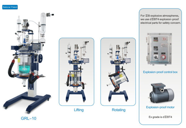 Reator de Vidro GRL-10