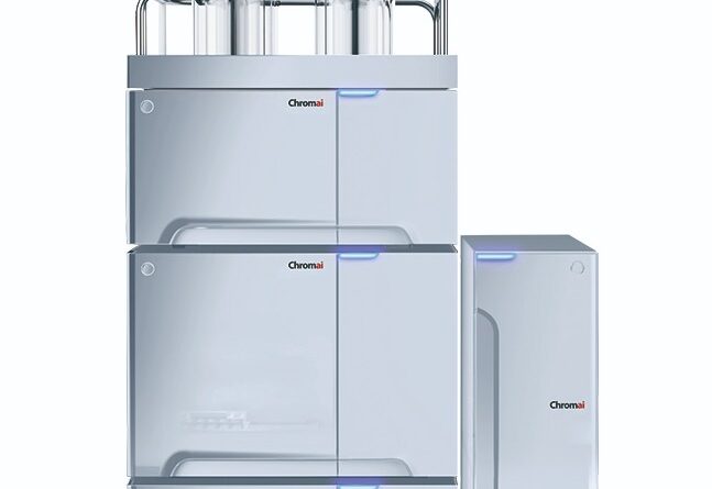 Sistema UHPLC em laboratório