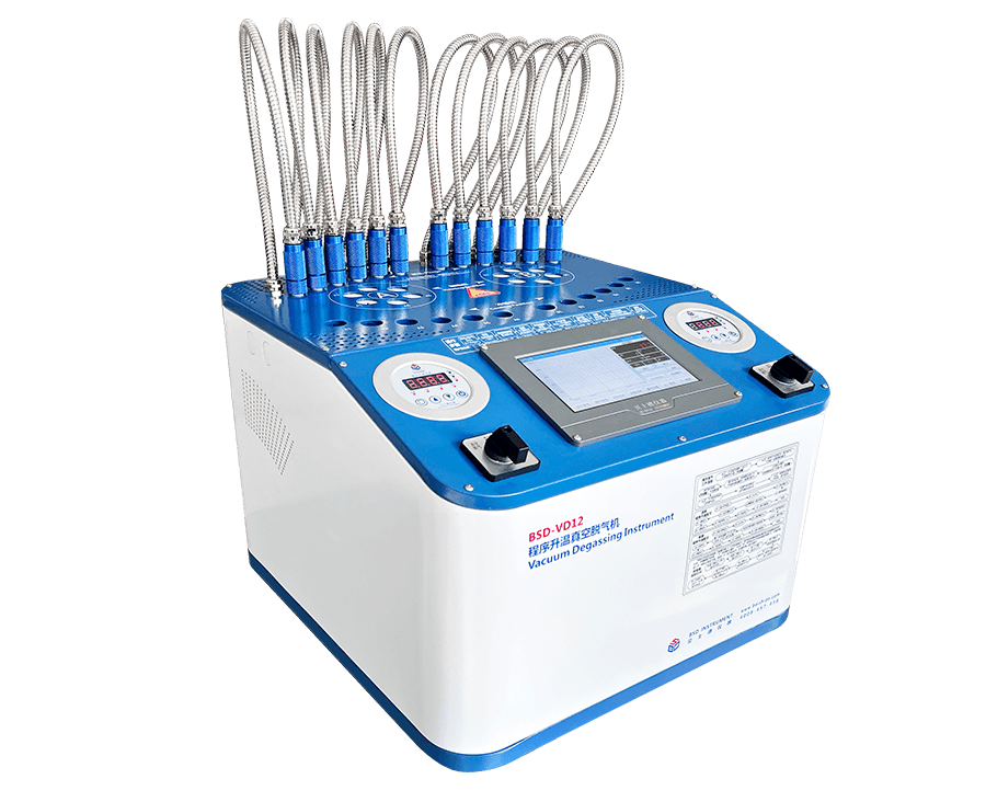 Estação de Desgaseificação a Vácuo BSD-VD12, analisador de laboratório da BSD Instrument